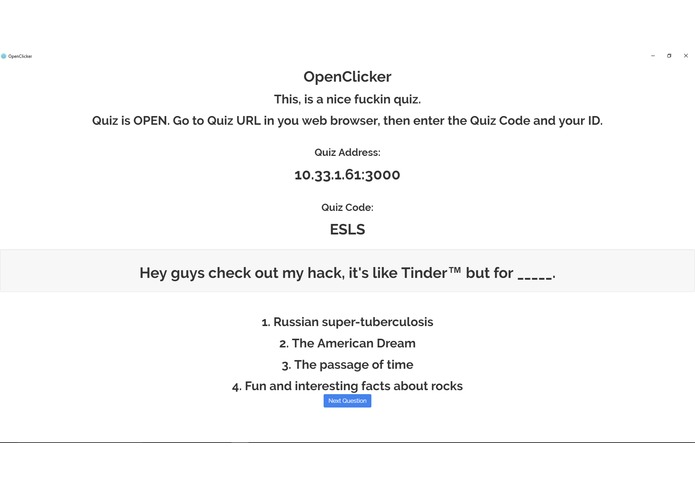 OpenClicker – screenshot 1