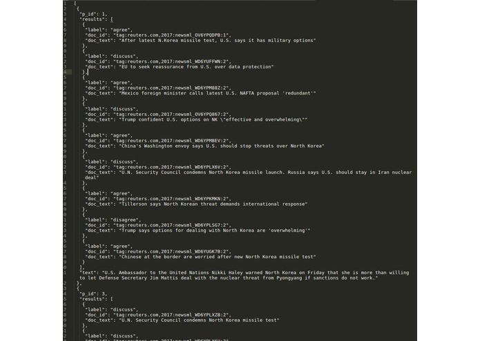 deFacto – screenshot 2