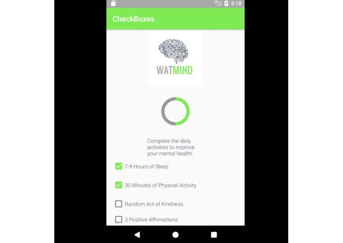WatMind – screenshot 2