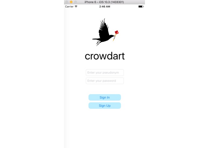 crowdart – screenshot 2