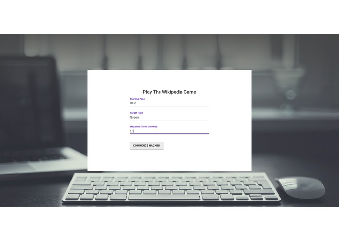Wikipedia Game Bot – screenshot 1