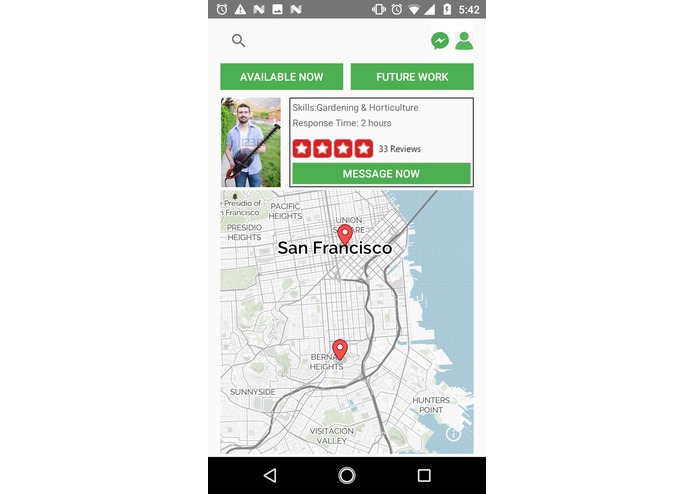 miTrabajo – screenshot 1