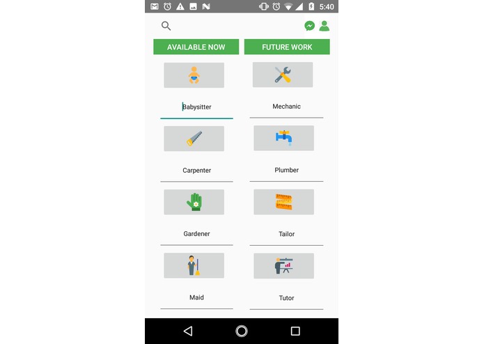 miTrabajo – screenshot 2