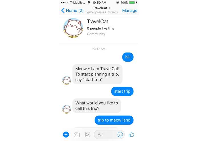 TravelCat – screenshot 1