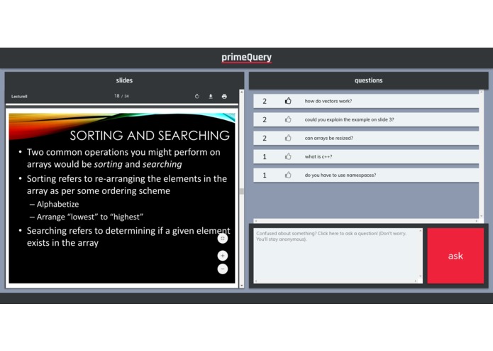 PrimeQuery – screenshot 2
