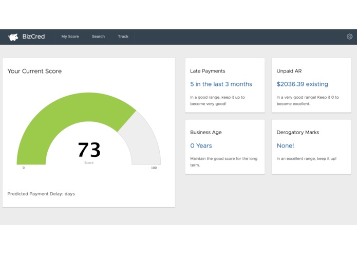 Bizcred – screenshot 2