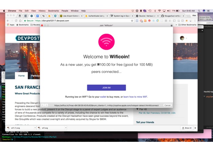Wificoin – screenshot 2