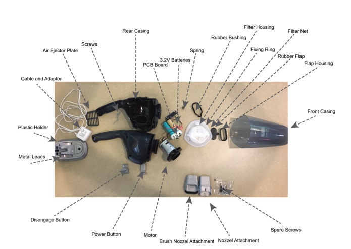 Design for Manufacturability of Vacuum cleaner – screenshot 1