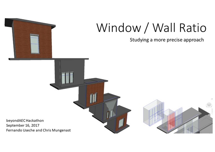 Window/Wall Ratio per Room/Space – screenshot 1