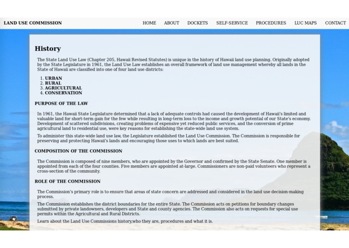 HATS TEAM: Land Use Commission – screenshot 3
