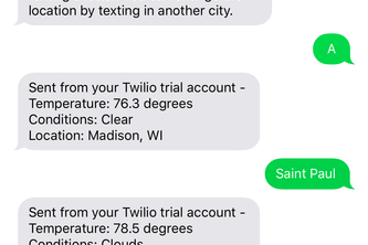 SMSWeather