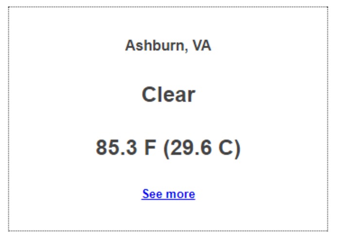 WeatherMug – screenshot 1