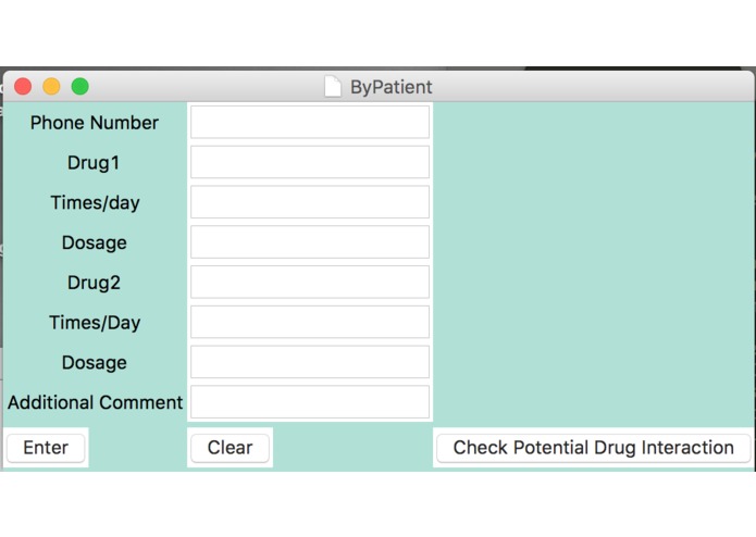 ByPatient – screenshot 1