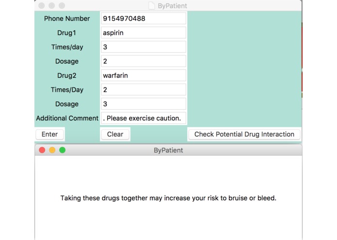 ByPatient – screenshot 2