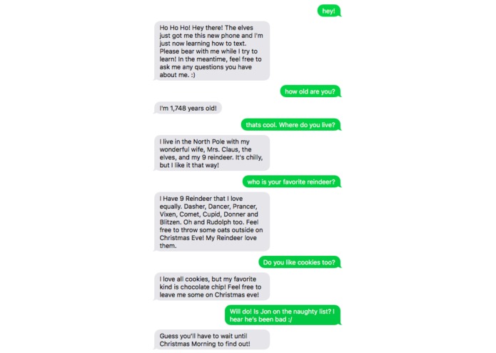 SantaBot – screenshot 1