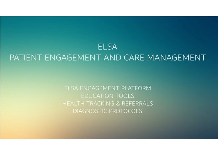 Elsa - Patient Engagement/Disease Management – screenshot 1