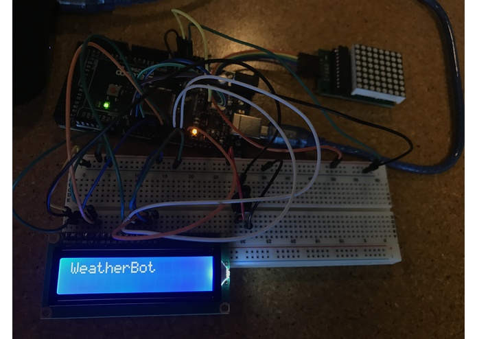 WeatherBot – screenshot 1