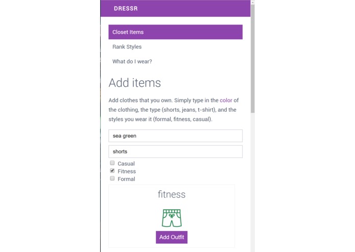 Dressr – screenshot 1