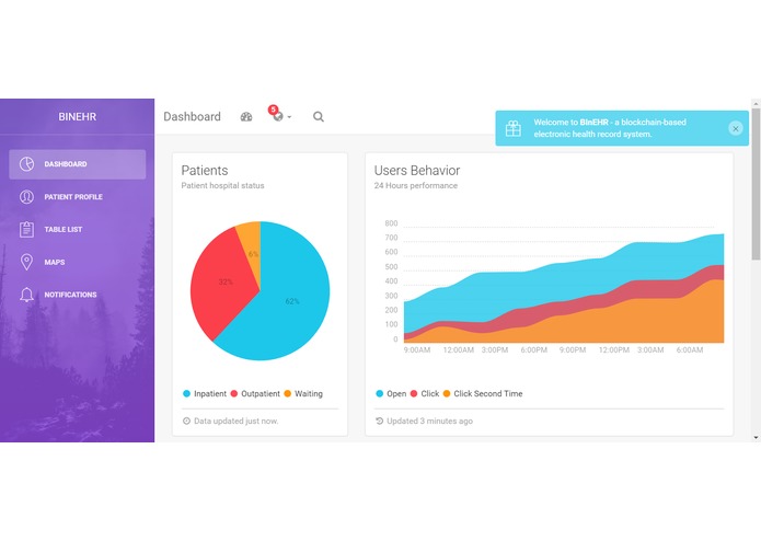 BInEHR – screenshot 3