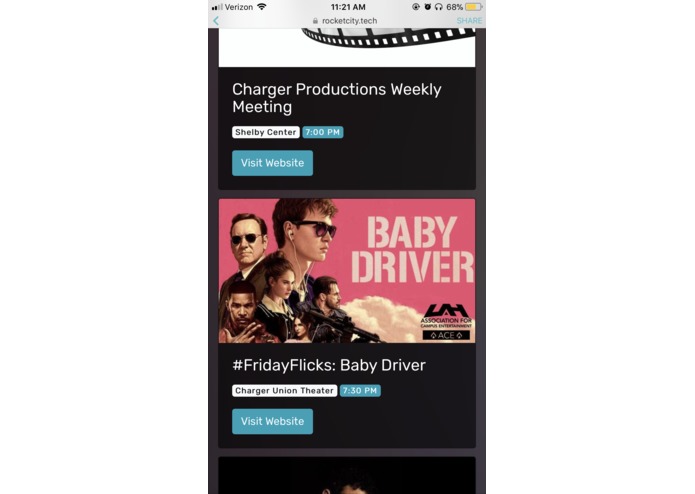 Rocket City Events – screenshot 6