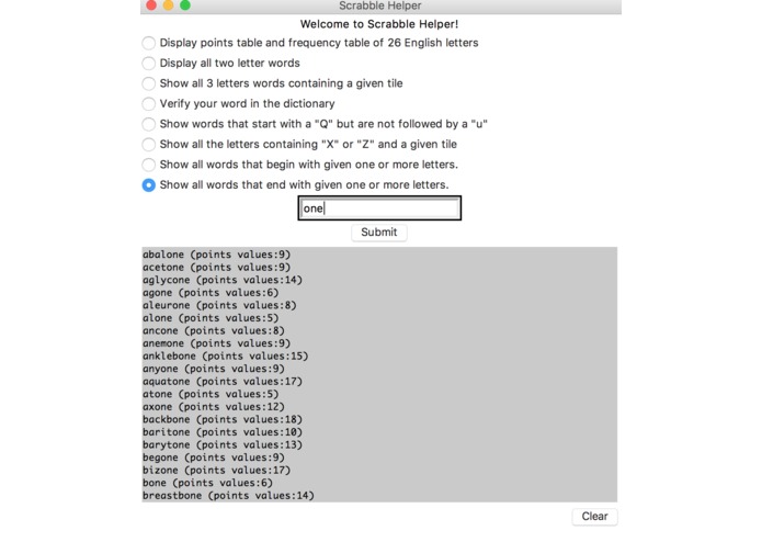 Scrabble Helper – screenshot 2