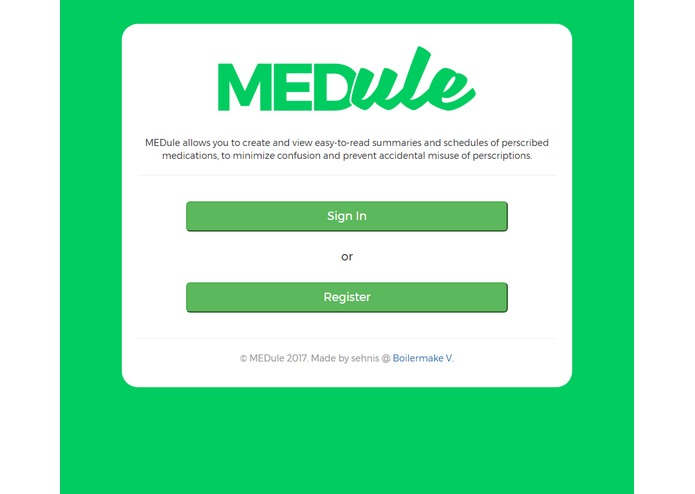 MEDule – screenshot 2