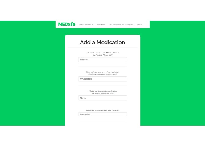 MEDule – screenshot 3