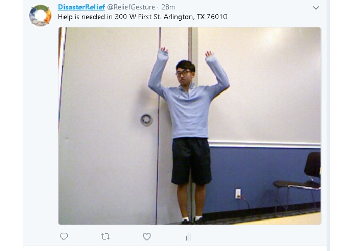 DisasterReliefGestures – screenshot 2