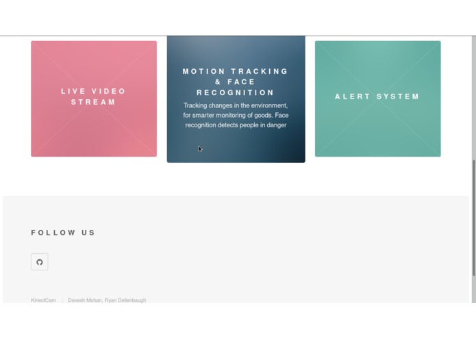 KinectCam – screenshot 2