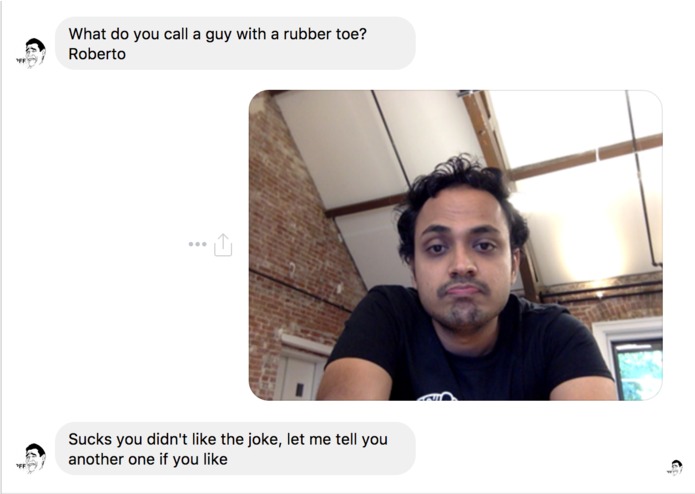 Roberto the JokesBot – screenshot 3