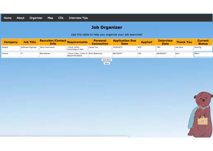 NOJO (No Otter Job Organizer) – screenshot 4