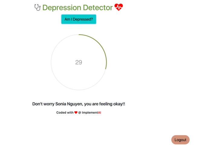 Depression Detector – screenshot 1