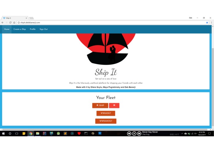 ship-it – screenshot 2