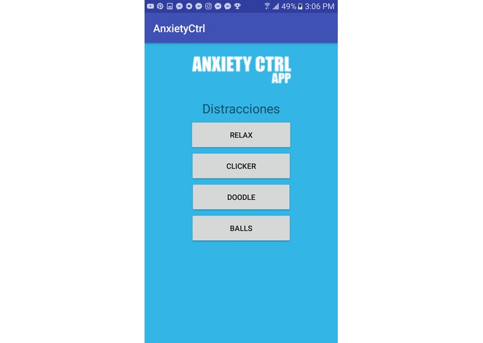 AnxietyCTRL – screenshot 2