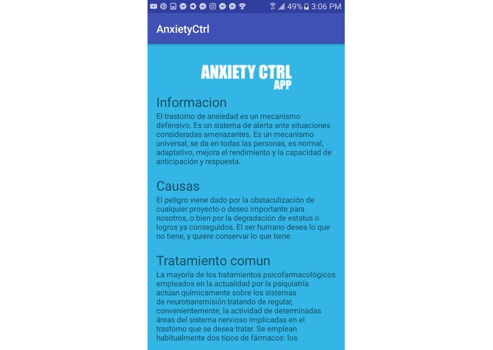 AnxietyCTRL – screenshot 5