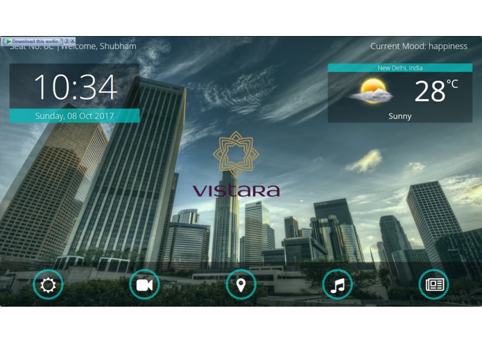 Emotion based In-Flight Experience and Management – screenshot 4