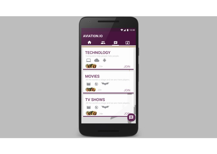 Aviation.io – screenshot 1