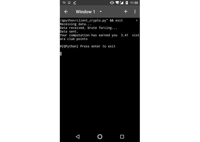SuperComputer using Mobile Phones – screenshot 3