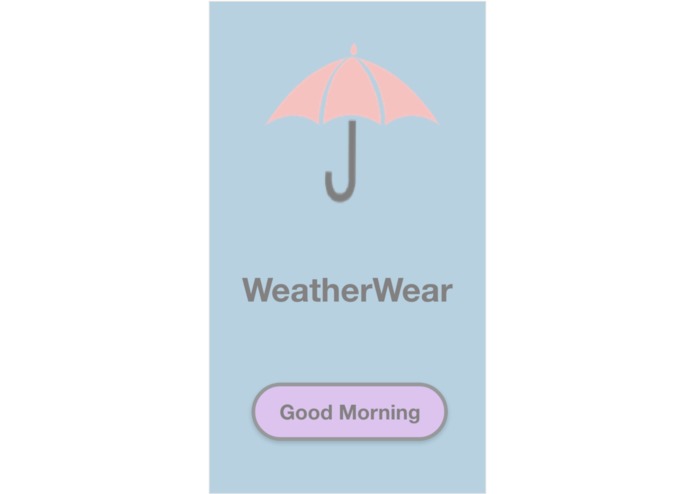 WeatherWear – screenshot 1