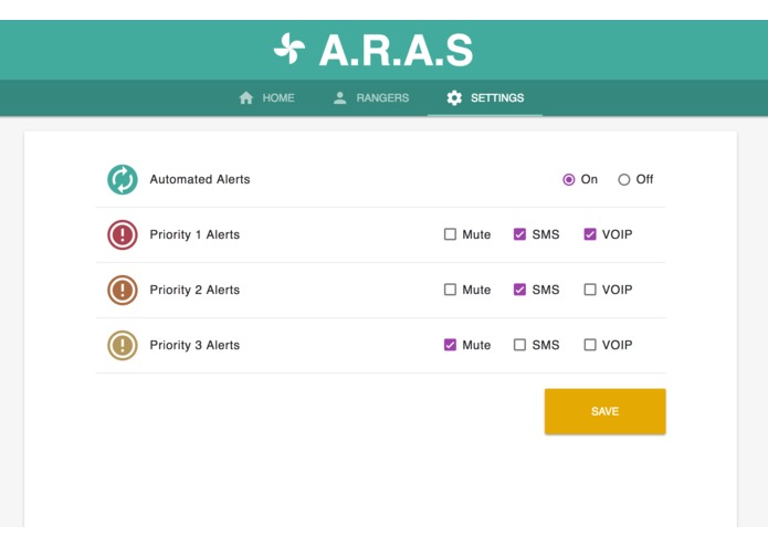 ARAS – screenshot 1