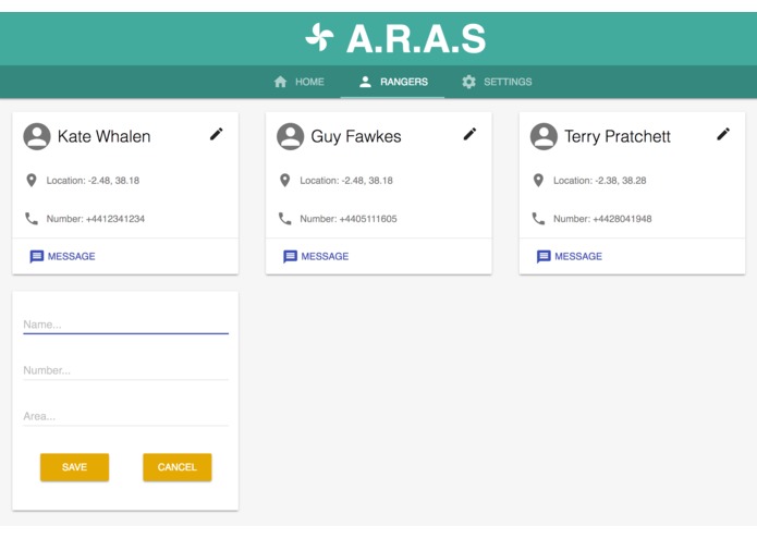ARAS – screenshot 2