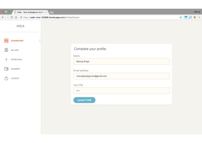 hola – screenshot 1
