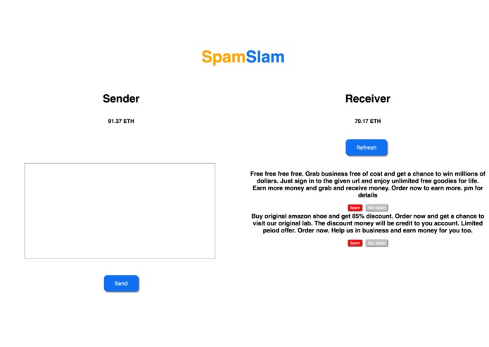 SpamSlam – screenshot 1