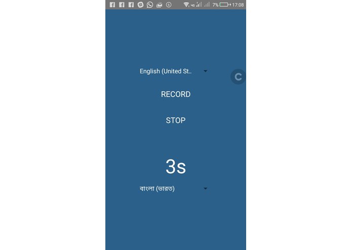unispeak – screenshot 1
