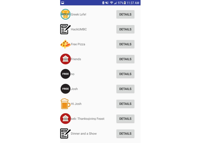 Free Food and Stuff - is there Free Food Around – screenshot 1