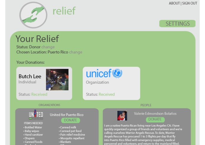 Relief – screenshot 3
