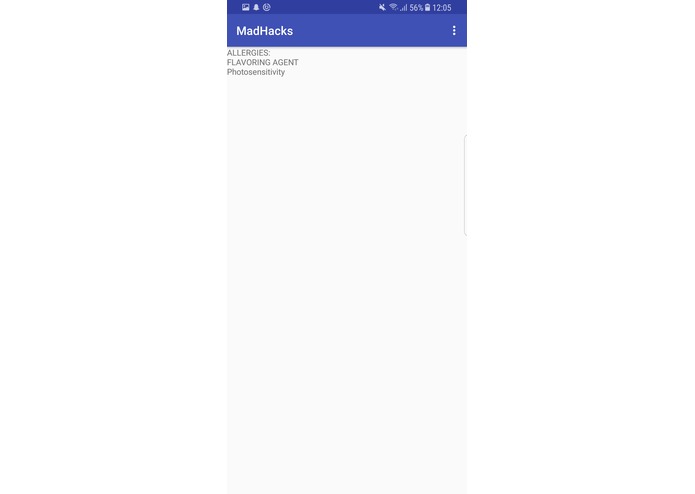 Madhacks2 – screenshot 2
