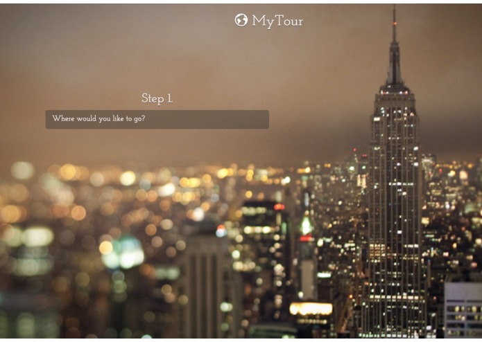 MyTour – screenshot 1