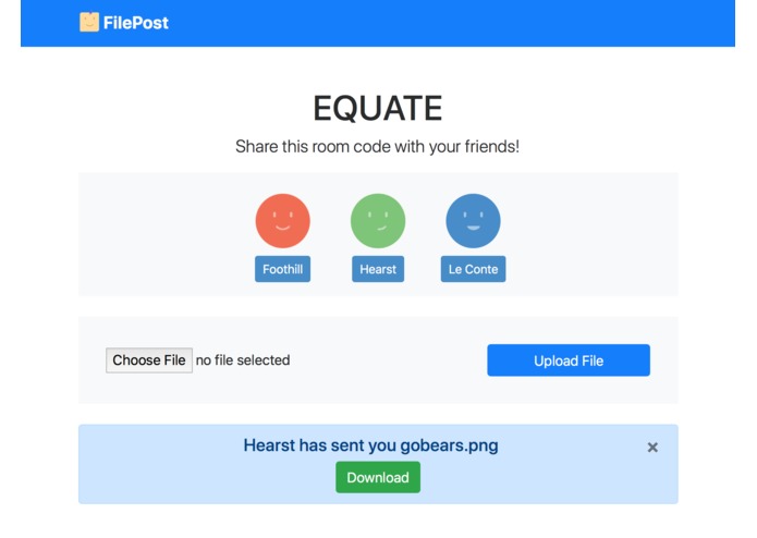 FilePost – screenshot 2