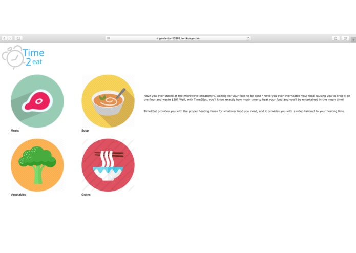 Time2Eat – screenshot 1